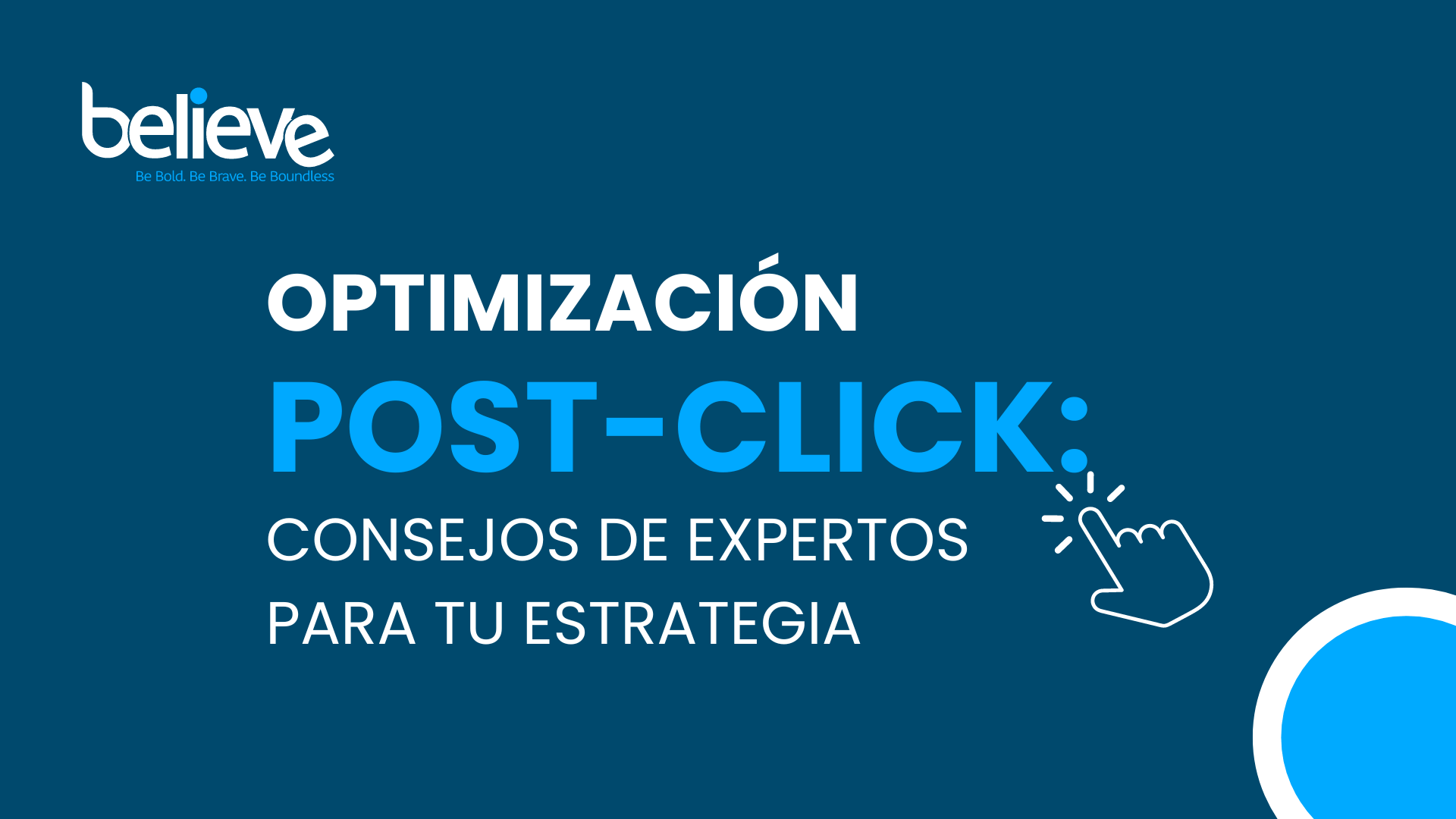 Optimización Post Click, optimización de estrategia